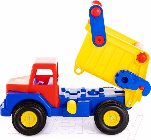Изображение товара Самосвал игрушечный Полесье №1 с резиновыми колесами / 37916