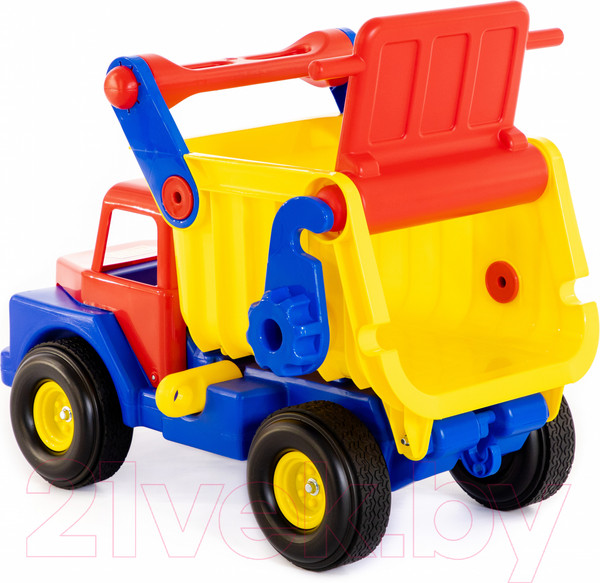 Изображение товара Самосвал игрушечный Полесье №1 с резиновыми колесами / 37916