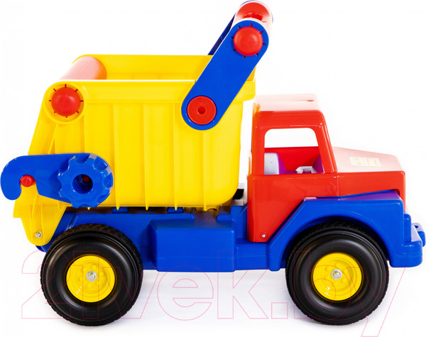 Изображение товара Самосвал игрушечный Полесье №1 с резиновыми колесами / 37916