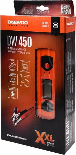 Изображение товара Зарядное устройство для аккумулятора Daewoo Power DW 450