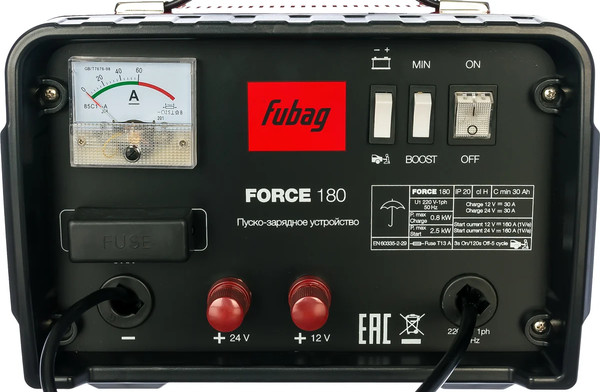 Изображение товара Пуско-зарядное устройство Fubag Force 180 / 68834