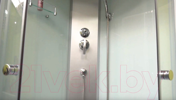 Изображение товара Душевая кабина Coliseum Simple T-80 (белый/матовое стекло)