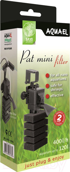 Изображение товара Фильтр для аквариума Aquael Pat-Mini Filter / 107715