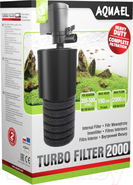 Изображение товара Фильтр для аквариума Aquael Turbo Filter 2000 / 109405