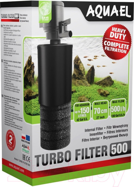 Изображение товара Фильтр для аквариума Aquael Turbo Filter 500 / 109401