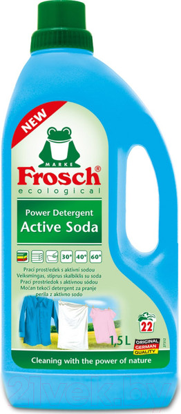 Изображение товара Гель для стирки Frosch Active Soda (1.5л)