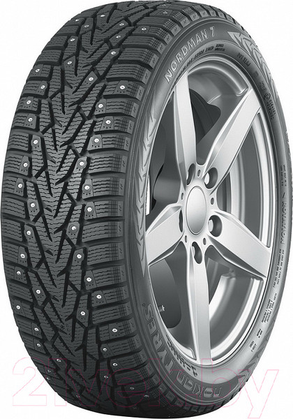 Изображение товара Зимняя шина Nokian Tyres Nordman 7 175/70R13 82T (шипы)