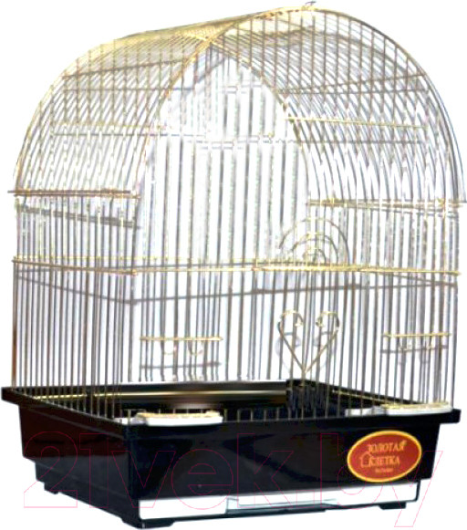 Изображение товара Клетка для птиц Золотая клетка A100G (золотистый)