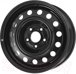 Изображение товара Штампованный диск ТЗСК Toyota Camry/Corolla 16x6.5" 5x114.3мм DIA 60.1мм ET 45 TZSK0004 (черный)