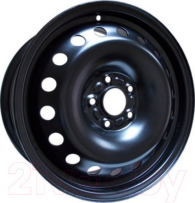 Изображение товара Штампованный диск ТЗСК Nissan Qashqai 16x6.5" 5x114.3мм DIA 66.1мм ET 40мм / TZSK0010 (черный)