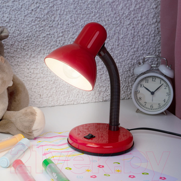 Изображение товара Настольная лампа ЭРА N-120-E27-40W-R / Б0022332 (красный)