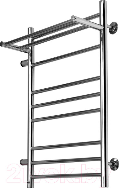 Изображение товара Полотенцесушитель водяной Ростела Свирель ДУ-32 V+ 50x80/10 (1 1/4") (боковое подключение, левое)