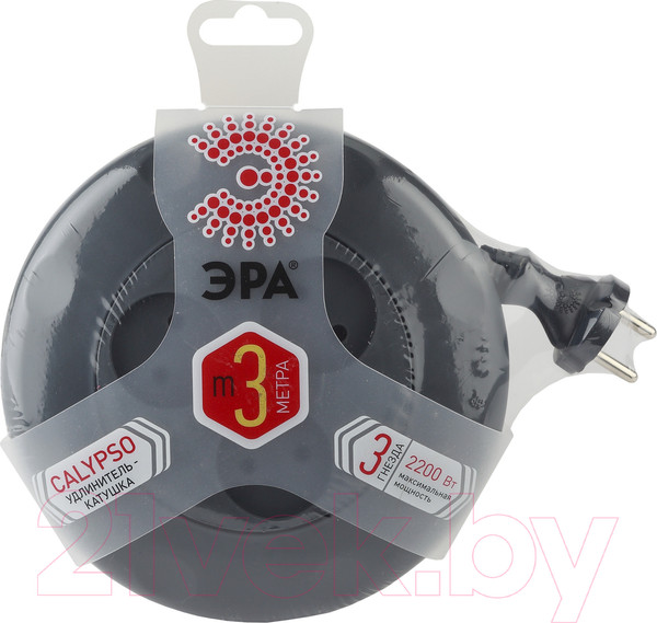 Изображение товара Удлинитель ЭРА UR-3-3m-B