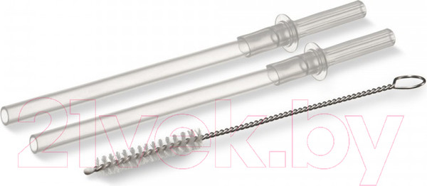 Изображение товара Набор для чистки бутылочки Happy Baby Straw & Brush 2 in 1 11015