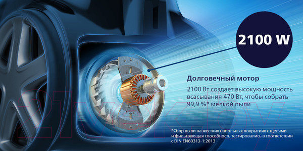 Изображение товара Пылесос Philips FC9733/01
