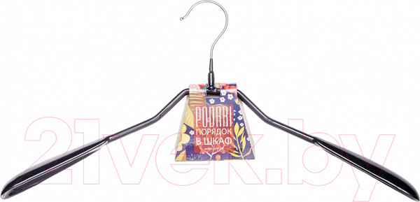 Изображение товара Металлическая вешалка-плечики Podari JMH 087-A (черный)