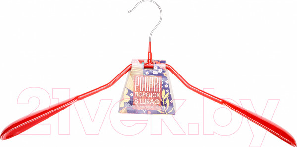 Изображение товара Металлическая вешалка-плечики Podari JMR 087-A (красный)