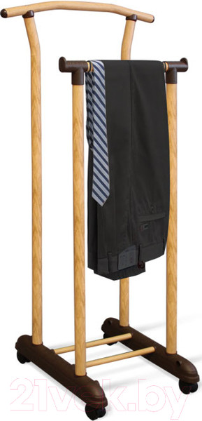 Изображение товара Стойка для одежды Sheffilton SHT-SUR5 (светлый орех/коричневый)