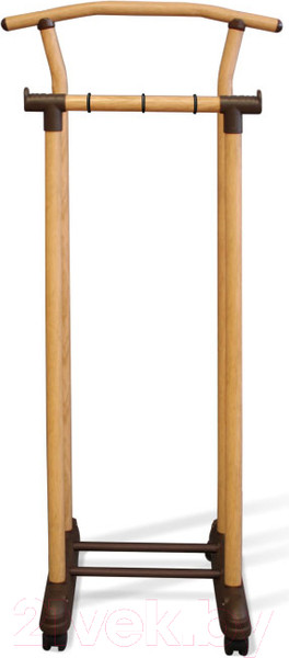 Изображение товара Стойка для одежды Sheffilton SHT-SUR5 (светлый орех/коричневый)