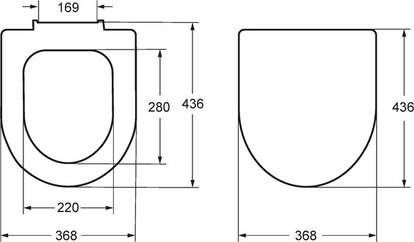 Изображение товара Сиденье для унитаза Roca Leon ZRU9302943