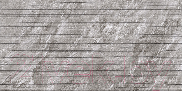 Изображение товара Декоративная плитка Beryoza Ceramica Борнео 3 серый (300x600)