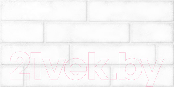 Изображение товара Плитка Beryoza Ceramica Брик матовый белый (300x600)