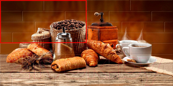 Изображение товара Элемент панно Beryoza Ceramica Брик Кофе 1 кремовый (300x600)