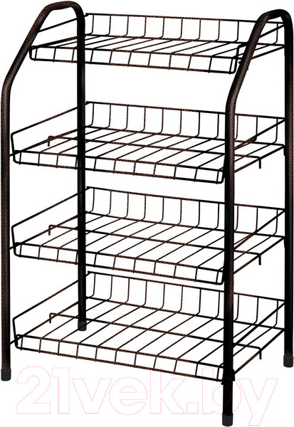 Изображение товара Полка для обуви Ника ЭТ2 (медный антик)