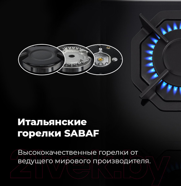 Изображение товара Газовая варочная панель Maunfeld EGHG.32.2CB/G