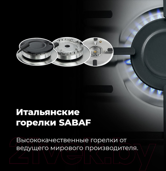 Изображение товара Газовая варочная панель Maunfeld EGHS.32.3ES