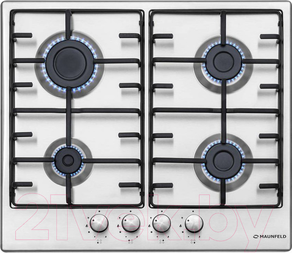 Изображение товара Газовая варочная панель Maunfeld EGHS.64.3ES/G