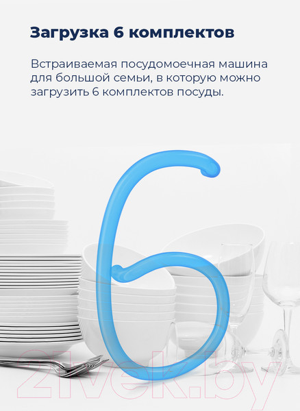 Изображение товара Посудомоечная машина Maunfeld MLP 06IM