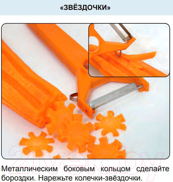 Изображение товара Овощечистка Borner 3810112 (салатовый)