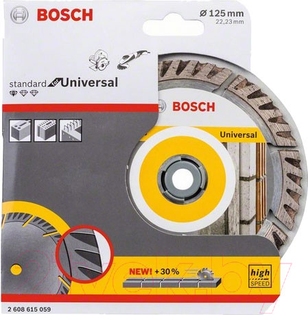 Изображение товара Отрезной диск алмазный Bosch 2.608.615.059