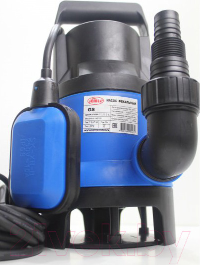 Изображение товара Фекальный насос Jemix ФН-250-9 / GS-900