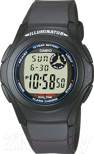 Изображение товара Часы наручные мужские Casio F-200W-1AEF