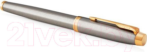 Изображение товара Ручка-роллер имиджевая Parker IM Metal Core Brushed Metal GT 1931663
