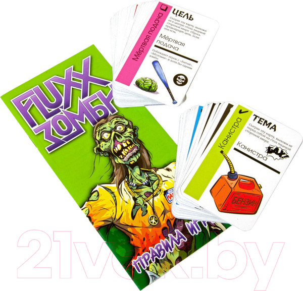 Изображение товара Настольная игра Мир Хобби Fluxx. Зомби