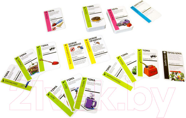 Изображение товара Настольная игра Мир Хобби Fluxx. Зомби