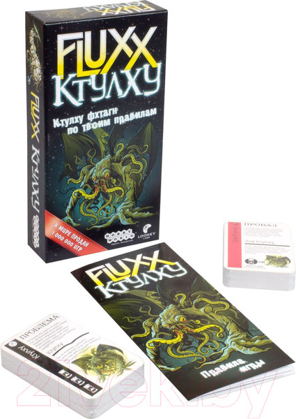 Изображение товара Настольная игра Мир Хобби Fluxx. Ктулху