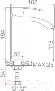 Изображение товара Смеситель Ledeme L1055-15
