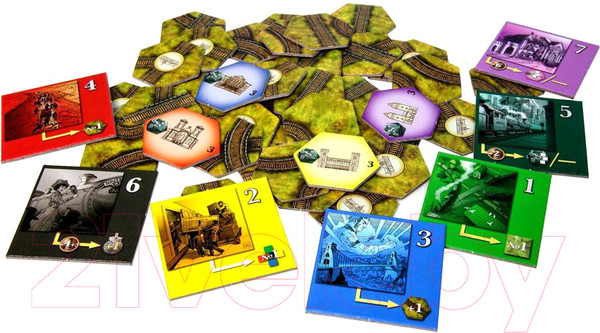 Изображение товара Настольная игра Мир Хобби Steam. Железнодорожный магнат