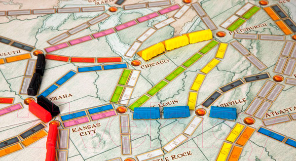 Изображение товара Настольная игра Мир Хобби Ticket to Ride: Америка