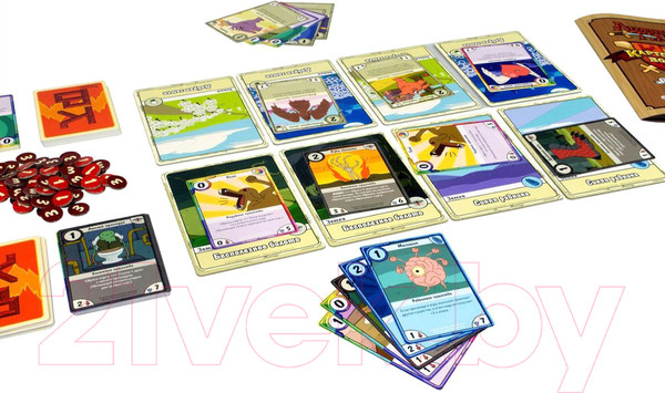 Изображение товара Настольная игра Мир Хобби Время приключений: Карточные войны. Бубыльгум против Пупырки