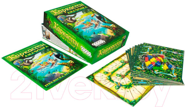 Изображение товара Настольная игра Мир Хобби Каркассон. Амазонка