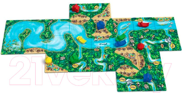 Изображение товара Настольная игра Мир Хобби Каркассон. Амазонка