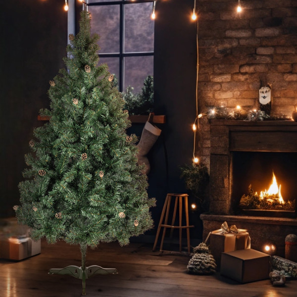 Изображение товара Ель искусственная Maxy Poland Русская с шишками (1.8м)