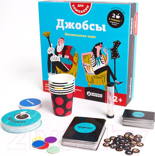 Изображение товара Настольная игра Простые правила Джобсы