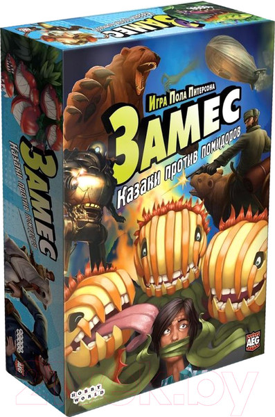 Изображение товара Настольная игра Мир Хобби Замес. Казаки против помидоров