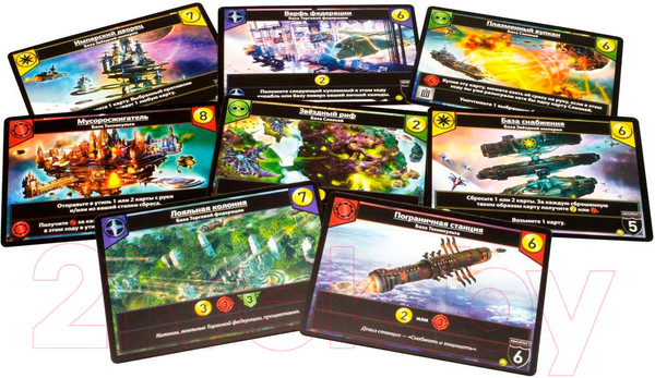 Изображение товара Настольная игра Мир Хобби Звездные империи. Колониальные войны